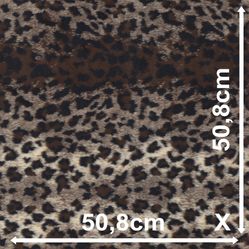 Tecido Para Sofá e Estofado Pelúcia Animals 02 - Estampa Jaguar - Largura 1,60m