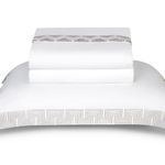 conjunto queen Wiler-k cinza e branco