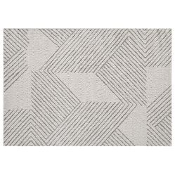 Tapete para Sala Dixon 03 140X200 Bege e Cinza