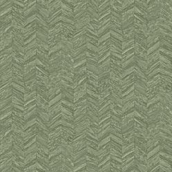 Papel De Parede Unique Un5048 Listrado Verde- Rolo Fechado Com 10mts
