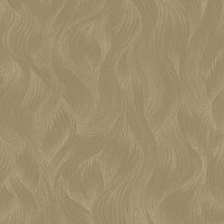 Papel De Parede Unique Un5060 Ondulado Dourado Velho- Rolo Fechado Com 10mts