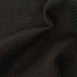 Tecido Para Sofá e Estofado Linho Jet 09 Preto - Largura 1,40m