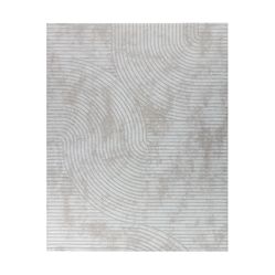 Tapete Geométrico Sofisticato 01 140X200 - 0A274A Off White/Cinza