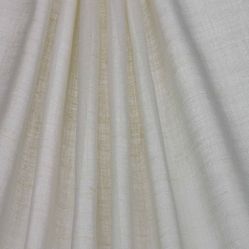 Tecido Para Cortina Linho Santorini  50.017-02 Off-White - Largura  3,00m