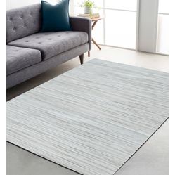 Tapete Listrado Edantex Glamour 05 Bege 2,00 Redondo