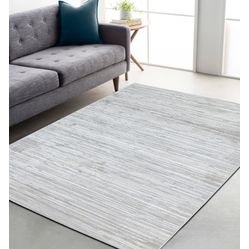 Tapete Listrado Edantex Glamour 06 Cinza 250X350