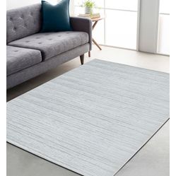 Tapete Listrado Edantex Glamour 01 Cru 75X180