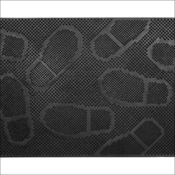 Tapete Capacho De Borracha 40X60 Preto Ecco 22
