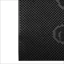 Tapete Capacho De Borracha 40X60 Preto Ecco 24