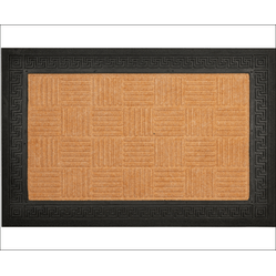 Tapete Capacho De Borracha 40X60 Preto Felix 21