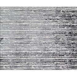 Tapete Listrado Edantex Glamour 04 Preto 140X200