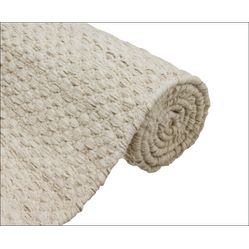 Tapete Rústico Zeland Modelo 04 Cru 140X200 - Rg13506