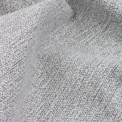 Tecido Para Sofá e Estofado Munique 10.011-02 Rústico Viscose Branco Cinza - largura 1,40m
