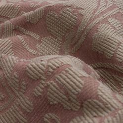 Tecido Para Sofá e Estofado Visage 10.041-02 Jacquard Prove Rose Bege - largura 1,40m