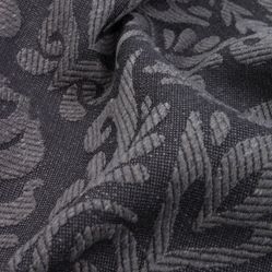 Tecido Para Sofá e Estofado Visage 10.043-01 Jacquard Rústico Cinza - largura 1,40m