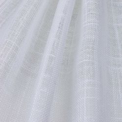 Tecido Para Cortina Linho Alba 01 Branco -Largura -3.00m