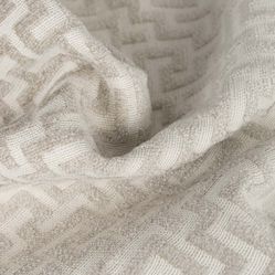 Tecido para Sofá e Estofado Origens 13 Chenille Geométrico Fendi - Largura 1,40m