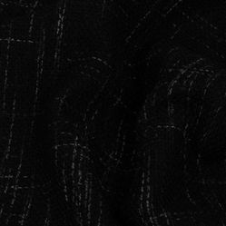 Tecido para Sofá e Estofado London 40 Rústico Linho Preto Waterproof - Largura 1,40m