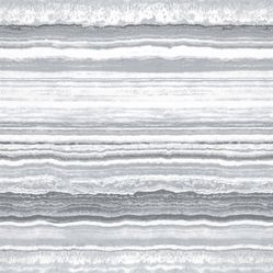 Papel De Parede Avalon 02 Listrado Cinza Branco - Ava -210  Rolo de 53cm x 10Mts