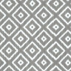 Papel De Parede Avalon 02 Geométrico Cinza Branco - Ava -208  Rolo de 53cm x 10Mts