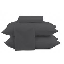 Jogo de Cama Loft Cinza Escuro Queen - Camesa