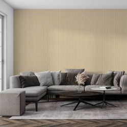 Papel de Parede Texture II Bege TX-2017 - Rolo Fechado de 0,53cm x 10mts