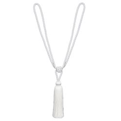 Abraçadeira Para Cortina Maria - Branco - 1 Unidade