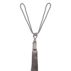 Abraçadeira Para Cortina Erika 02 - Cinza