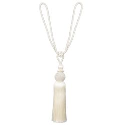 Abraçadeira Para Cortina Natacha - Off White - 1 Unidade