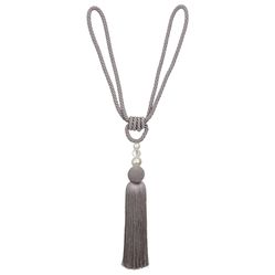 Abraçadeira Para Cortina Bianca 03 - Cinza