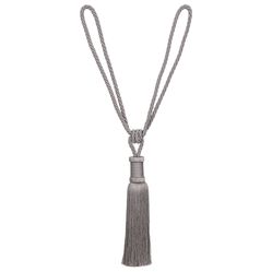 Abraçadeira Para Cortina Jessica - Cinza - 1 Unidade