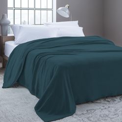 Cobertor Velour Queen 220X240 Verde 19-5030