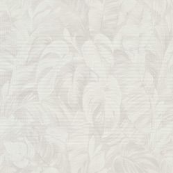 Papel de Parede Reno Folhas Off White - Rolo Fechado de 0,53cm x 10mts