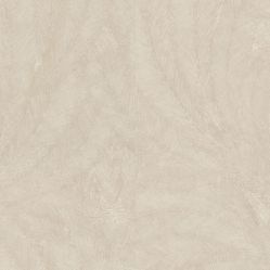 Papel de Parede Bavária Folhas Bege - Rolo Fechado de 0,53cm x 10mts