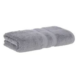 Toalha de Banho Gigante Algodão Egípcio Cinza - Buddemeyer