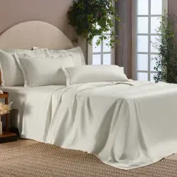 Jogo de Cama Millenium King 1000 Fios Branco - Appel Home