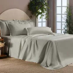 Jogo de Cama Millenium King 1000 Fios Prata - Appel Home