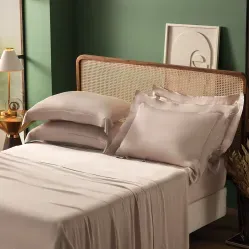 Jogo de Cama Bambú King 350 Fios Rosa - Appel Home