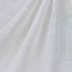 Tecido Para Cortina Linho Alba Plus 02 Off White - Largura 3,30m