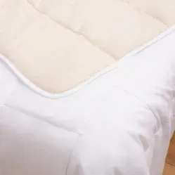 Edredom Bi Color Solteiro Branco e Bege - Amtex Design