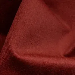 Tecido Para Sofá e Estofado Asteca Veludo 07 Vinho - Largura 1,40m