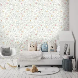 Papel de Parede Petit Árvore Off White M80304