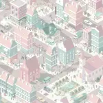 papel-de-parede-petit-cidade-rosa-l97603-plano