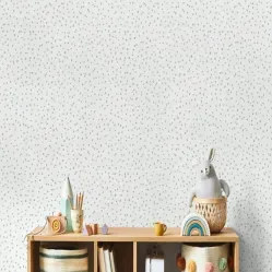 Papel de Parede Petit Bolinhas Verde L99304