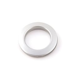 Ilhós Redondo Titânio Para Cortina 28mm - Pct C/10 Unidades.